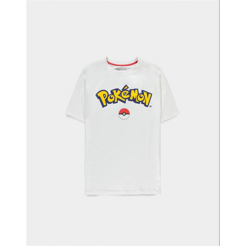 POKEMON - Logo - T-Shirt Homme (L)