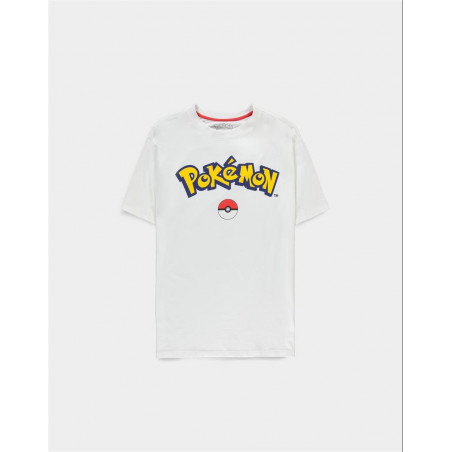 POKEMON - Logo - T-Shirt Homme (L)