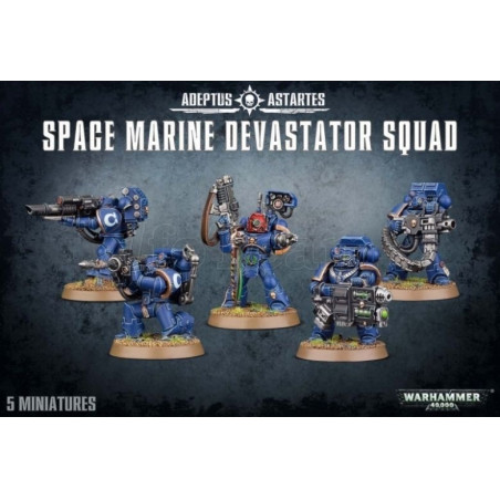 S - Warhammer 40k . - Space Marine Devastator Squad