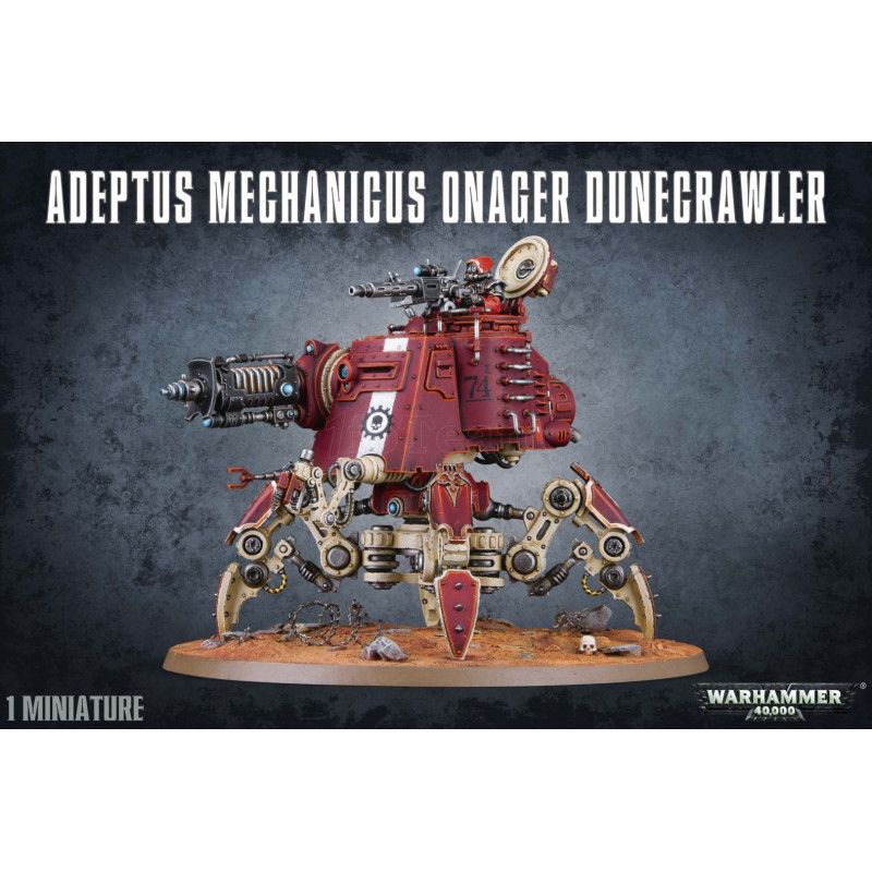 STOCK1 - Warhammer 40k - Adeptus Mechanicus Onager Dunecrawler