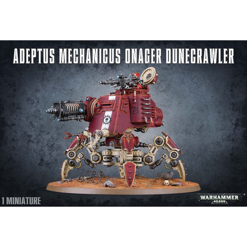 STOCK1 - Warhammer 40k - Adeptus Mechanicus Onager Dunecrawler
