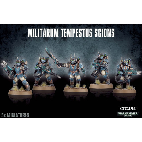 Warhammer 40k - Astra Militarum Tempestus Scions Squad / Scions Squad