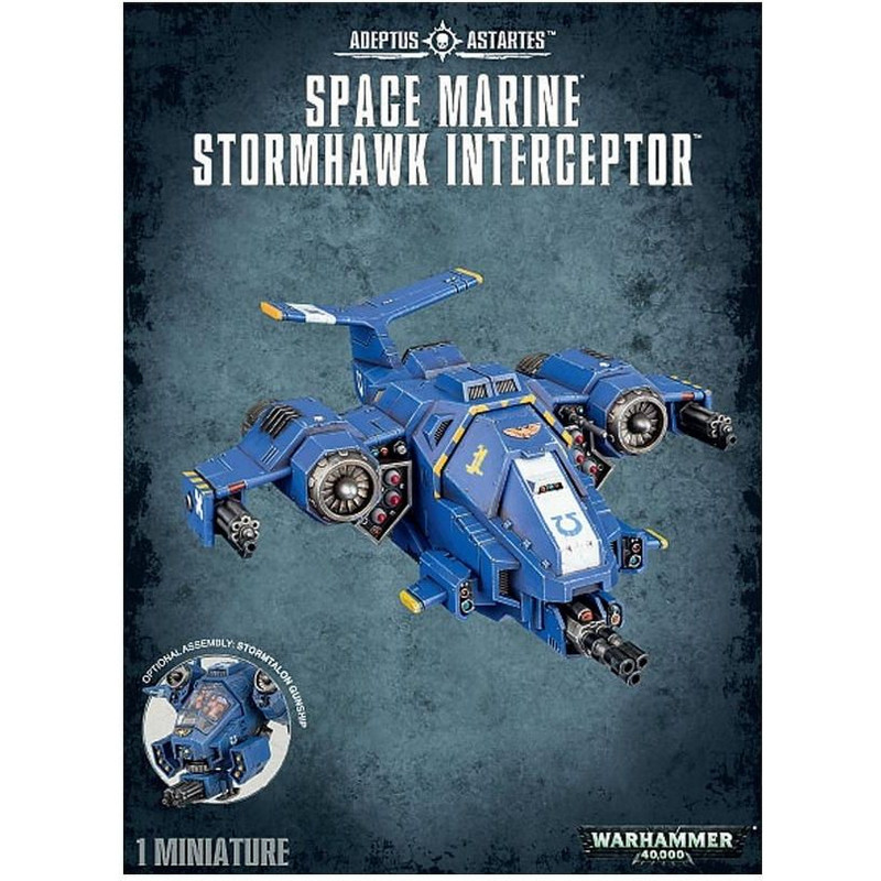 Warhammer 40k . - Space Marines Stormhawk