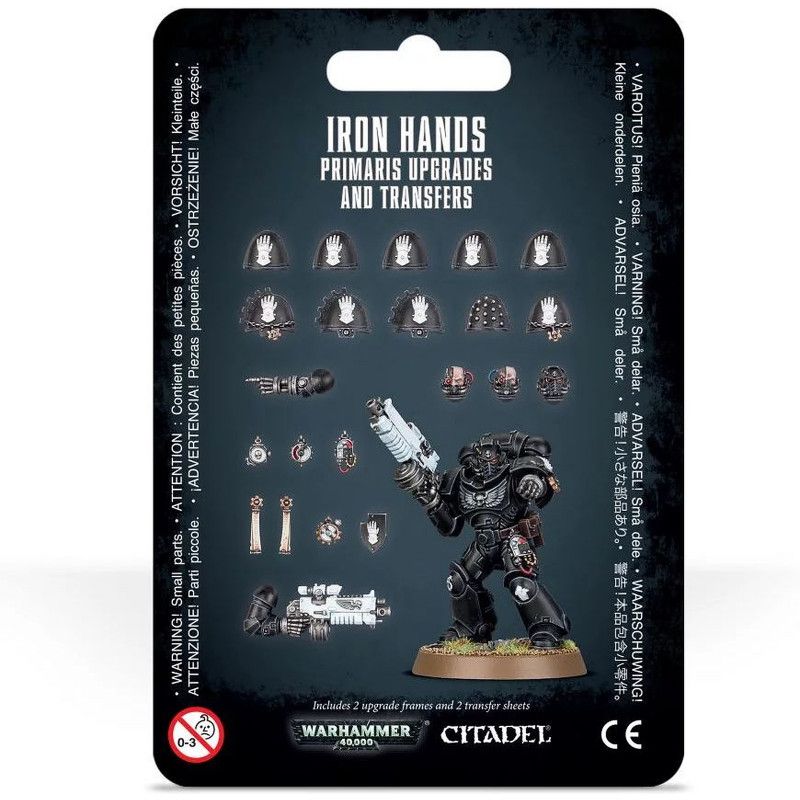 STOCK1 - Warhammer 40k - Iron Hands Primaris Upgrades & Transfers