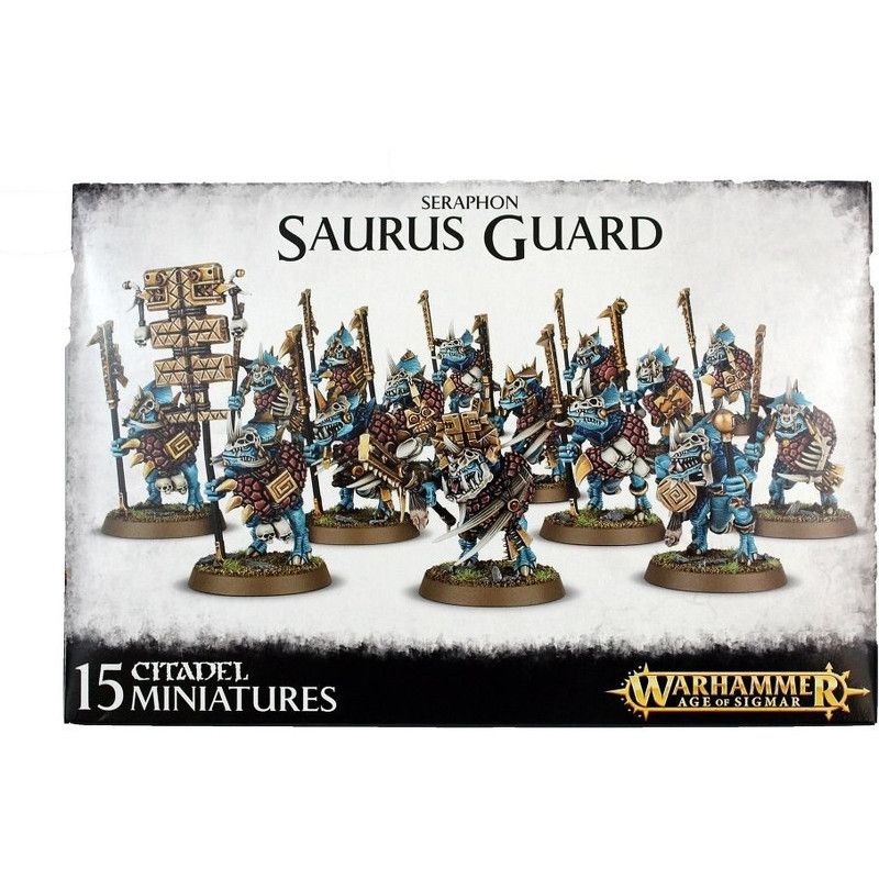 Warhammer AoS - Seraphon Saurus Guard