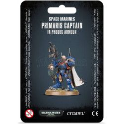 Warhammer 40k - Space Marine Primaris Captain in Phobos Armour