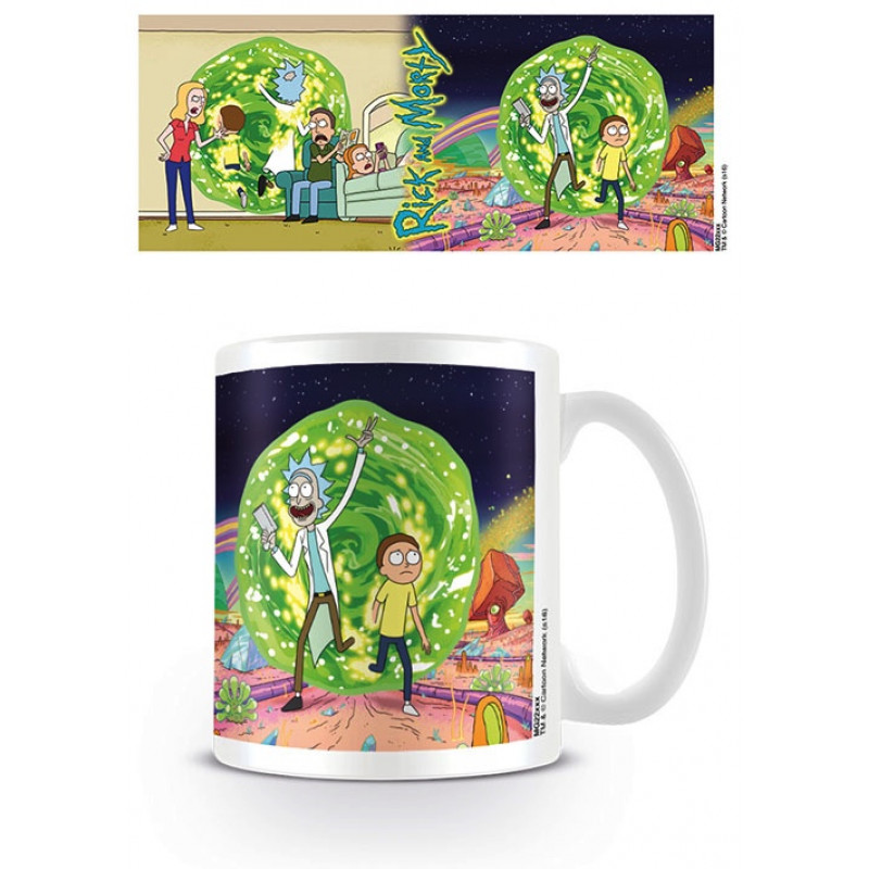 RICK & MORTY - Mug - 300 ml - Portal