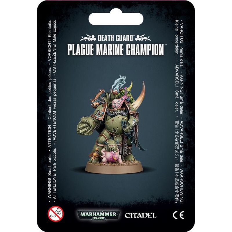 Warhammer 40k - Death Guard Plague Marine Champion