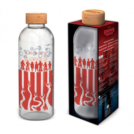 STRANGER THINGS - Bouteille en verre grand format 1030ml
