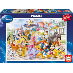 Puzzle Educa compatible - Défilé Disney (200 pièces)