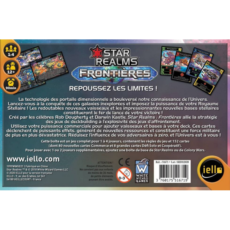 Jeu - Star Realms : Frontières