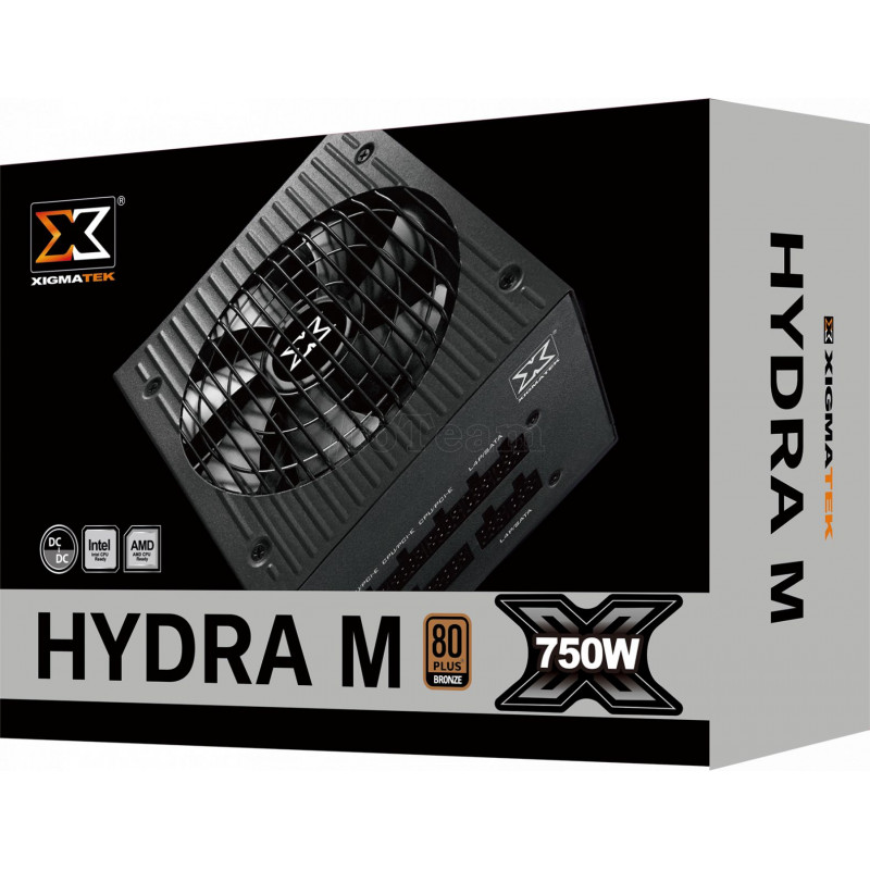 Alimentation ATX Xigmatek compatible Hydra M - 750W (Noir)