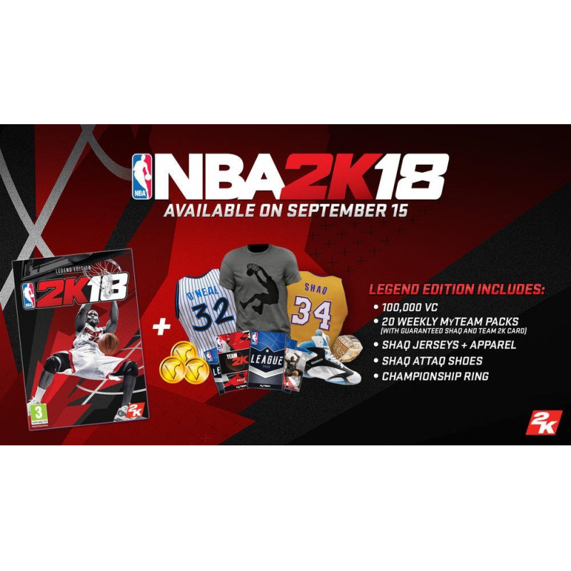 2K NBA 2K18 - Legend Edition PlayStation 4