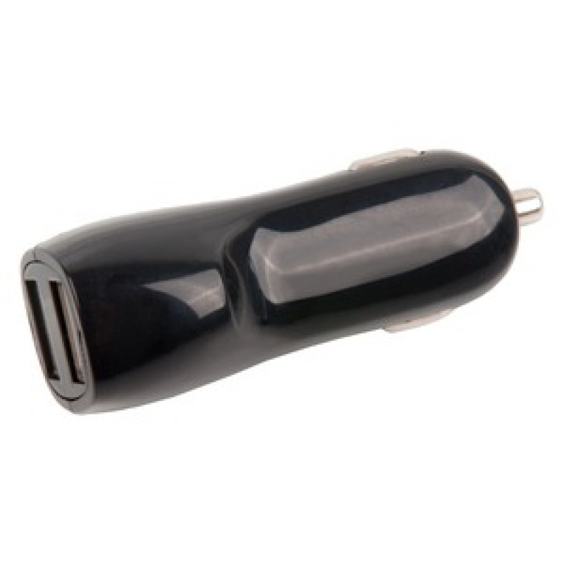 SPRING CHARGEUR VOITURE 3.4A 2USB NOIR