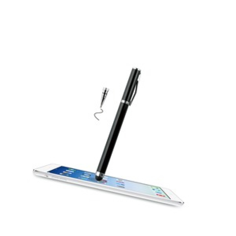 STYLET NOIR AVEC EMBOUT POUR ECRAN CAPACITIF FONCTION STYLO