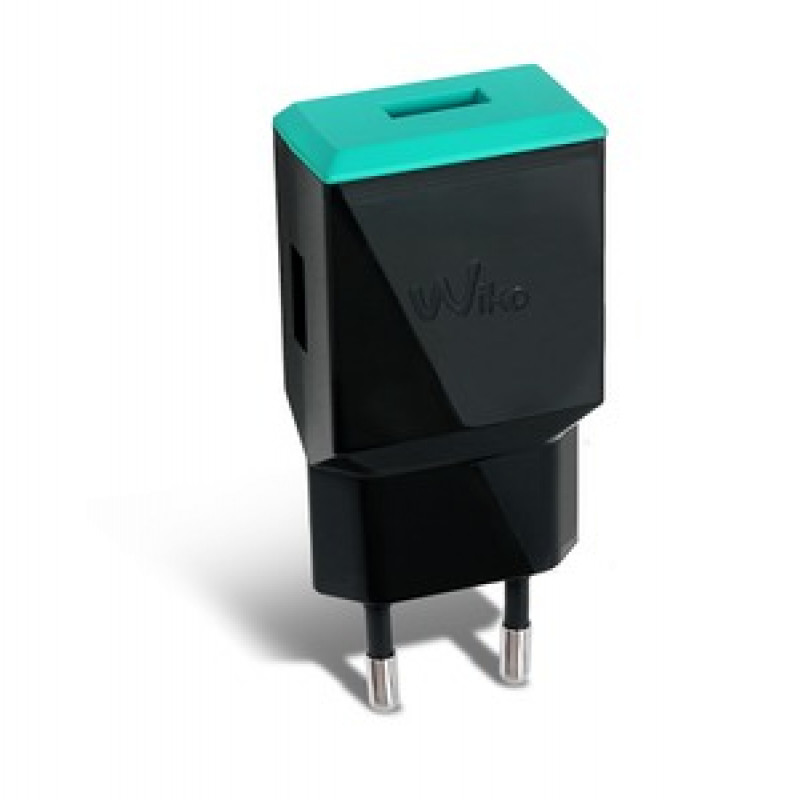 CHARGEUR SECTEUR 21MAH 2 USB NOIR/BLEEN