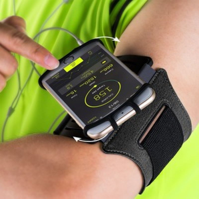 ACTIVE BRASSARD UNIVERSEL NOIR: MOBILES 6''