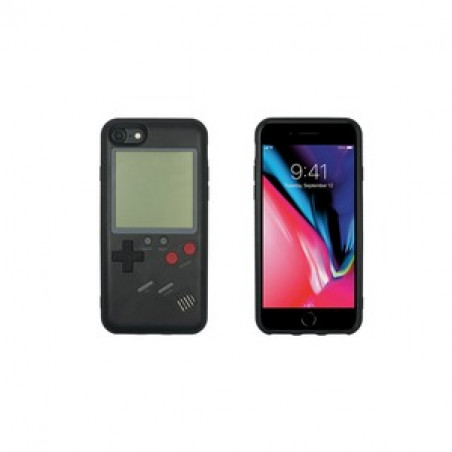 COQUE RETRO GAME NOIRE: APPLE IPHONE SE/8/7