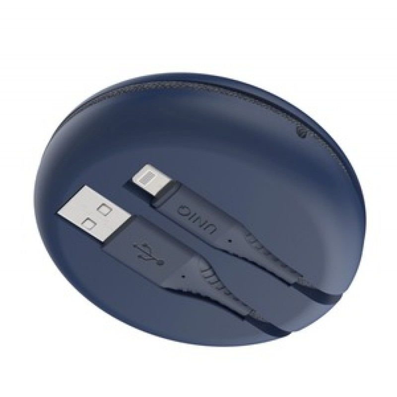 HALO USB A TO LIGHTNING CABLE 1.2M ASH BLUE