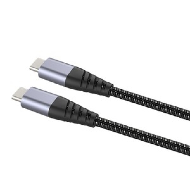 TIGER CABLE ULTRA RESISTANT TYPE C/TYPE C 2M GRIS