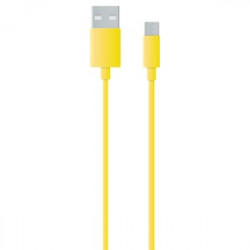MY CABLE MICRO USB 1M JAUNE