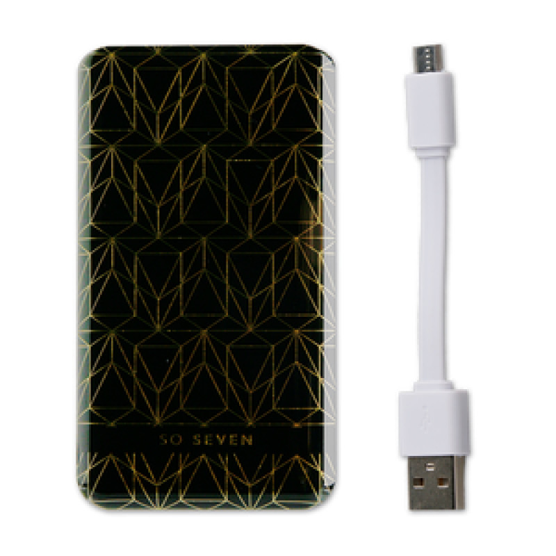 CASE POWERBANK MIDNIGHT NOIR 5000 MAH: IP SE/8/7/6S/6