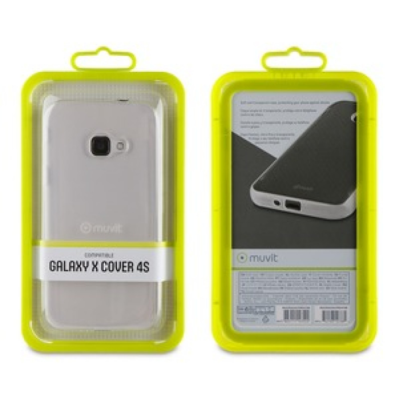 COQUE CRYSTAL SOFT TRANSPARENTE: SAMSUNG XCOVER 4/XCOVER 4S