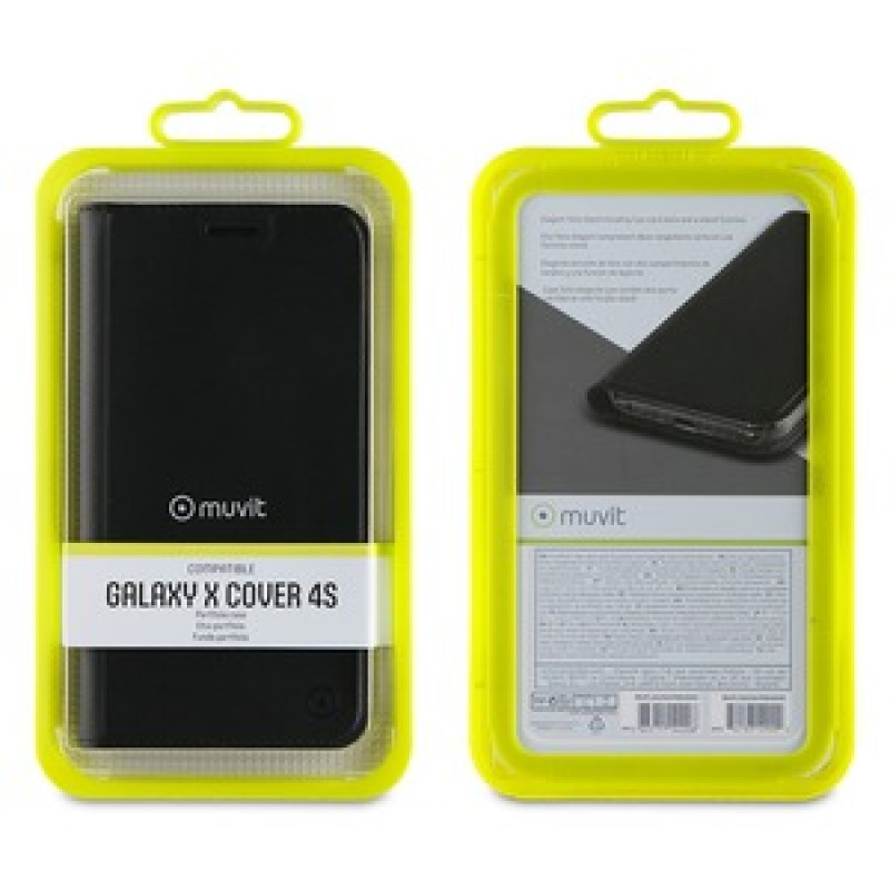 EDITION FOLIO STAND NOIR: SAMSUNG GALAXY XCOVER 4S