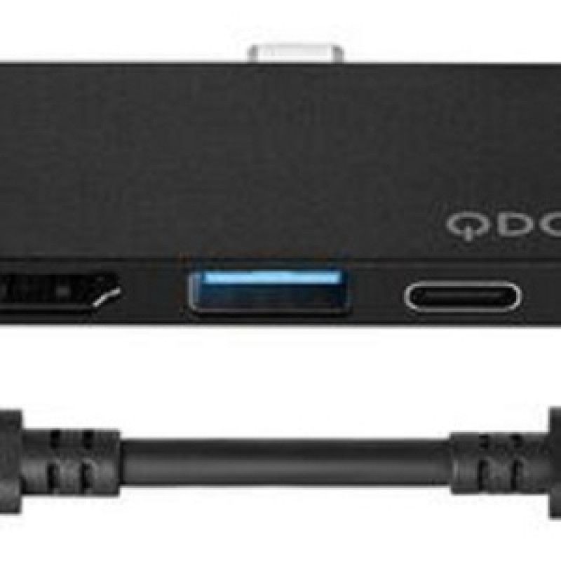 POWERLINK NANO Hub USB-C 4-en-1 AVEC CABLE EXTENSION