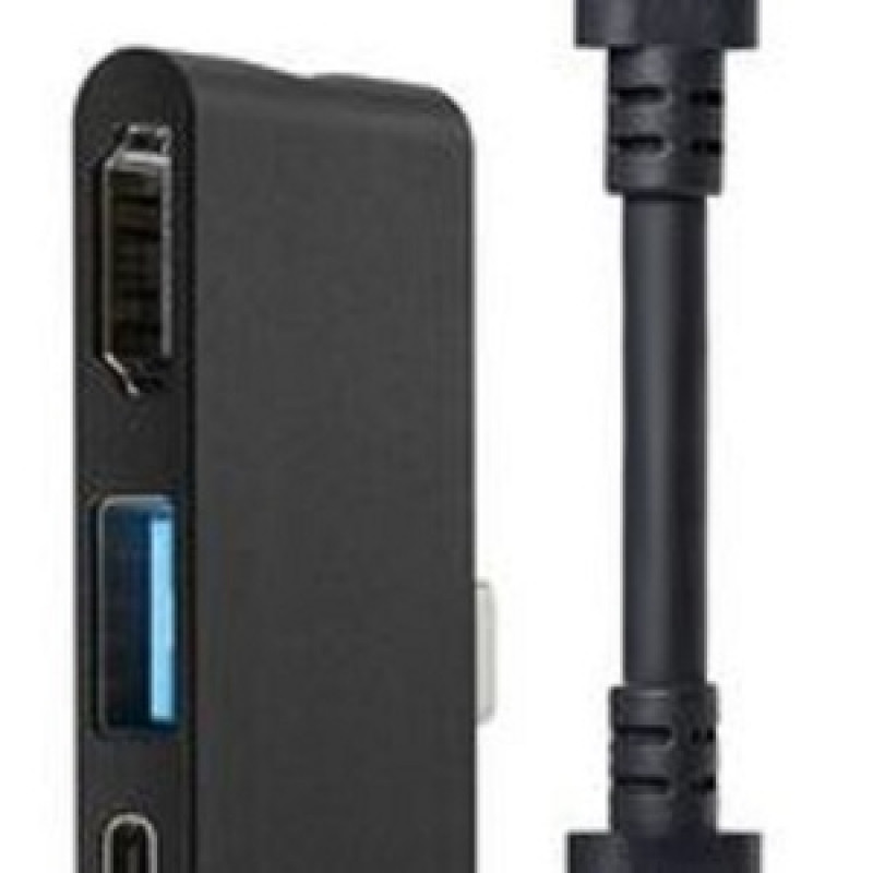 POWERLINK NANO Hub USB-C 4-en-1 AVEC CABLE EXTENSION