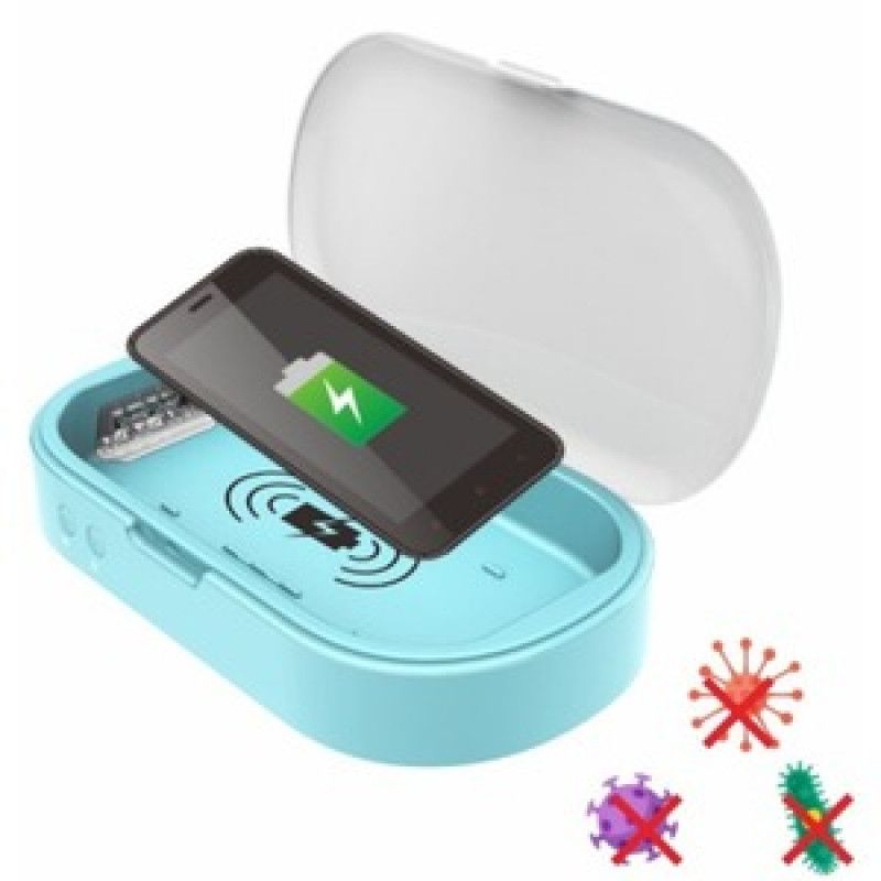 STERILISATEUR A UV ET CHARGE SANS FIL