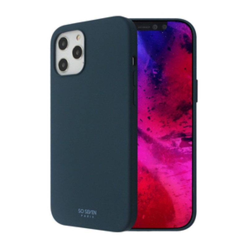 COQUE SMOOTHIE BLEU: APPLE IPHONE 12 PRO MAX