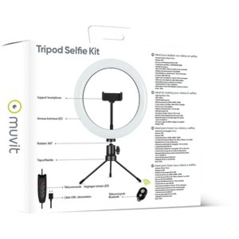 TREPIED AVEC ANNEAU LUMINEUX 10''