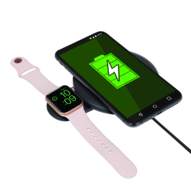CHARGEUR INDUCTION COMPATIBLE APPLE WATCH NOIR