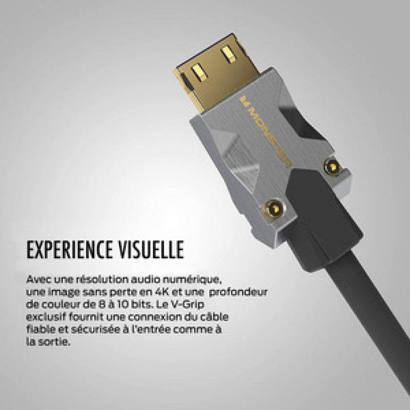 CABLE HDMI M1000 UHD 4K HDR 22.5GBPS 3M