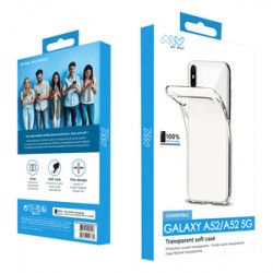MYWAY COQUE SOUPLE TRANSPARENTE SAMSUNG GALAXY A52/ A52 5G