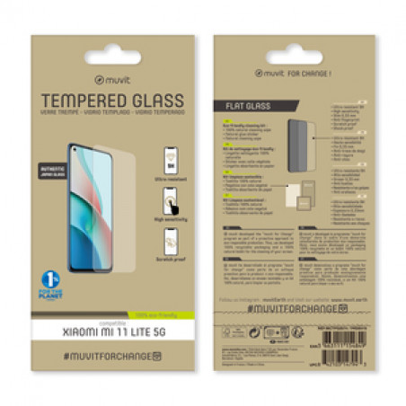 MUVIT FOR CHANGE VERRE TREMPE XIAOMI MI 11 LITE 5G