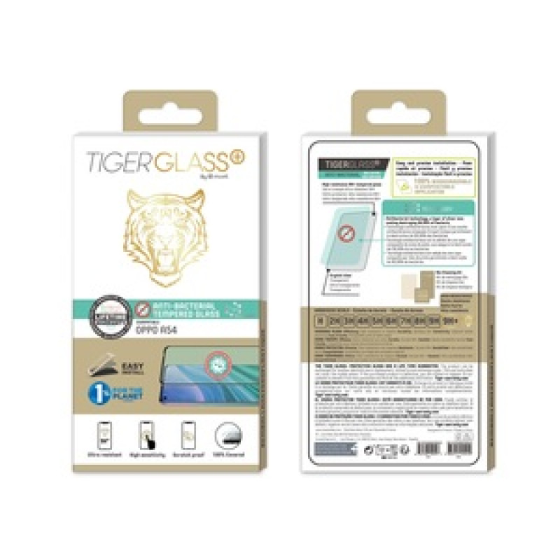 TIGER GLASS PLUS VERRE TREMPE ANTIBACTERIEN OPPO A54