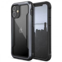 RAPTIC COQUE DEFENSE SHIELD NOIR POUR IPHONE 12 MINI