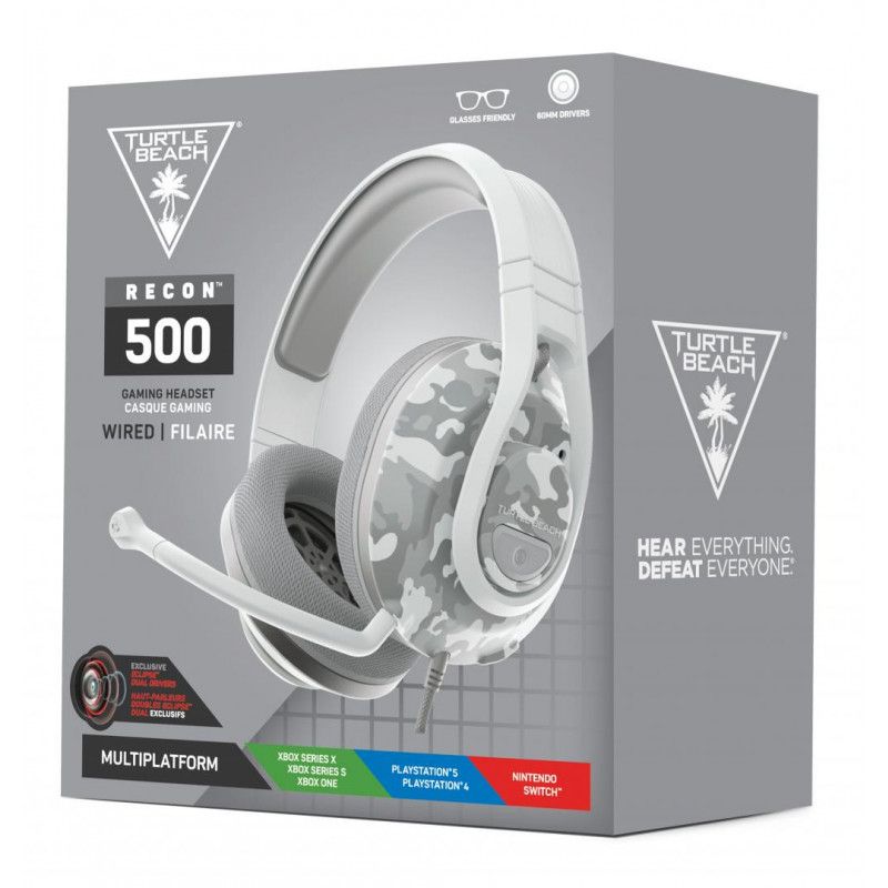 Turtle Beach Recon 500 Headset Wired Head-band Gaming White