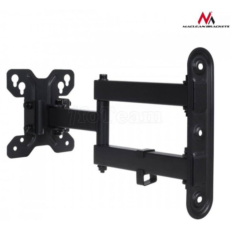 Support écran mural Maclean MC-740 pour écran plat 13" à 23" (30kg max)
