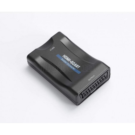 Convertisseur D2 Diffusion compatible Péritel vers HDMI (Noir)