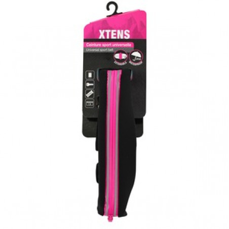 CEINTURE XTENS 1 POCHE ROSE