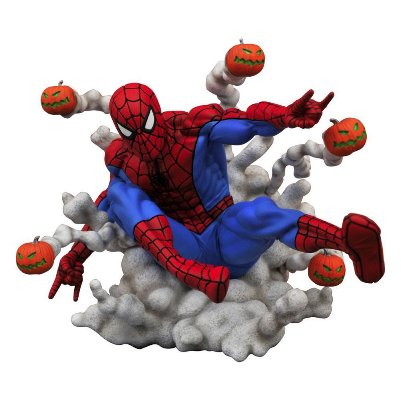 MARVEL - Spider-Man Pumpkin Bombs - Statuette Comic Gallery 15cm