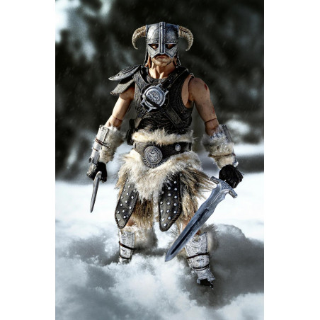 SKYRIM - Dragonborn standard - Figurine articulée '22x9x35cm'