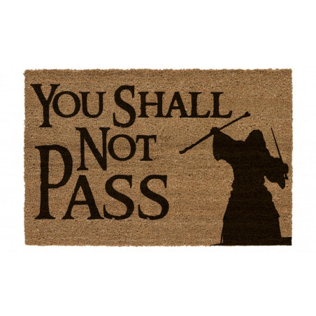LORD OF THE RINGS - You Shall Not Pass - Paillasson '60x40x2cm'