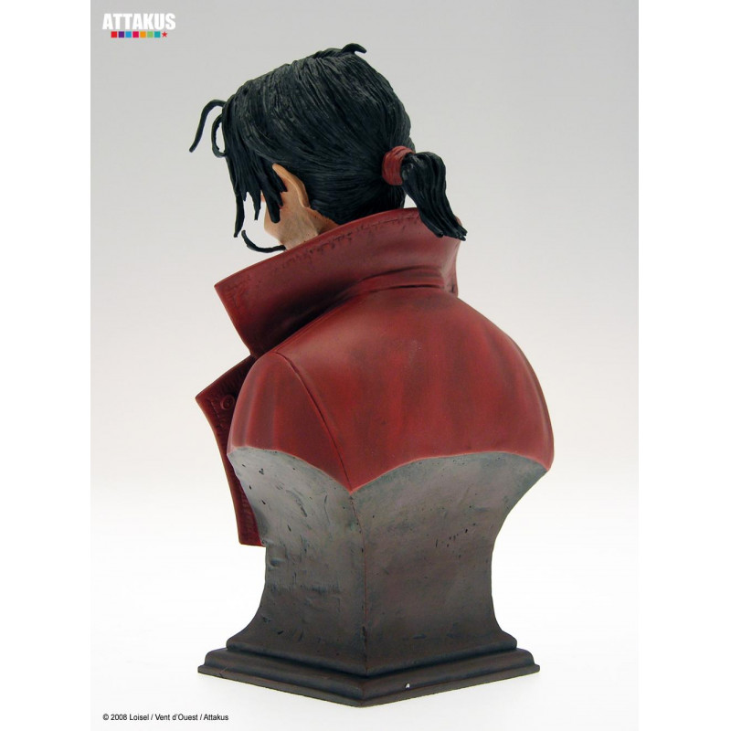 PETER PAN (R. LOISEL) - Capitaine Crochet - Buste en résine 20cm