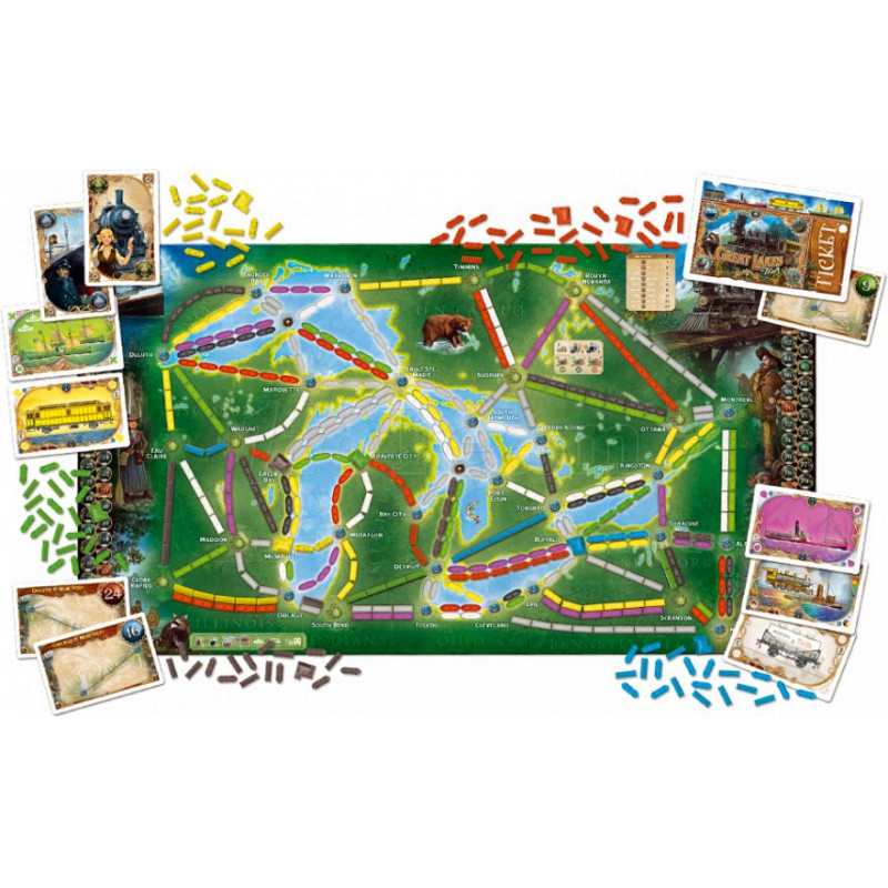 Jeu - Les Aventuriers du Rail : Autour du Monde