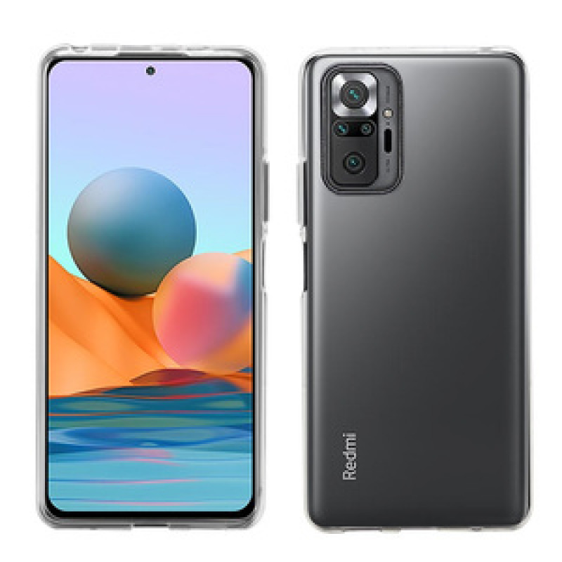 MUVIT FOR CHANGE COQUE SOUPLE CLEAR DESIGNEDFOR XIAOMI REDMI NOTE10PRO