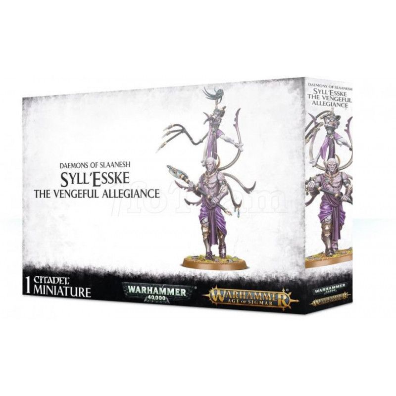 Warhammer AoS & 40k - Daemons Of Slaanesh Syll'Esske The Vengeful Allegiance
